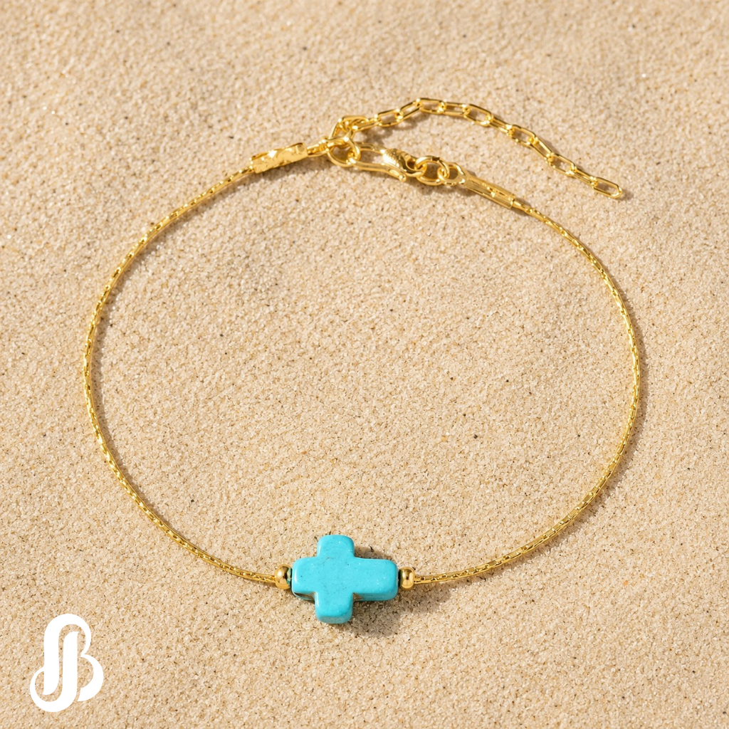 Bracelet - Cécilia Bleu d'eau