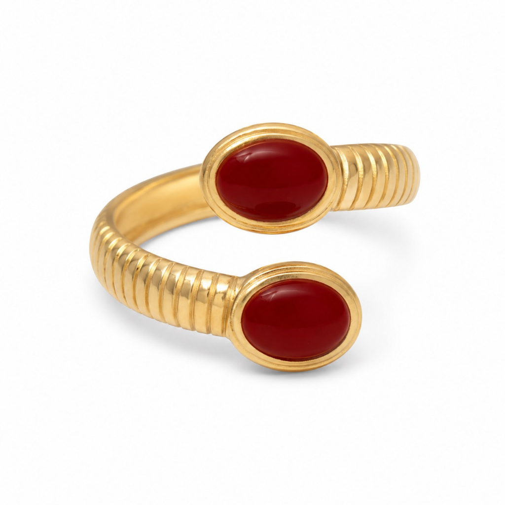 Bague - Lia bordeaux