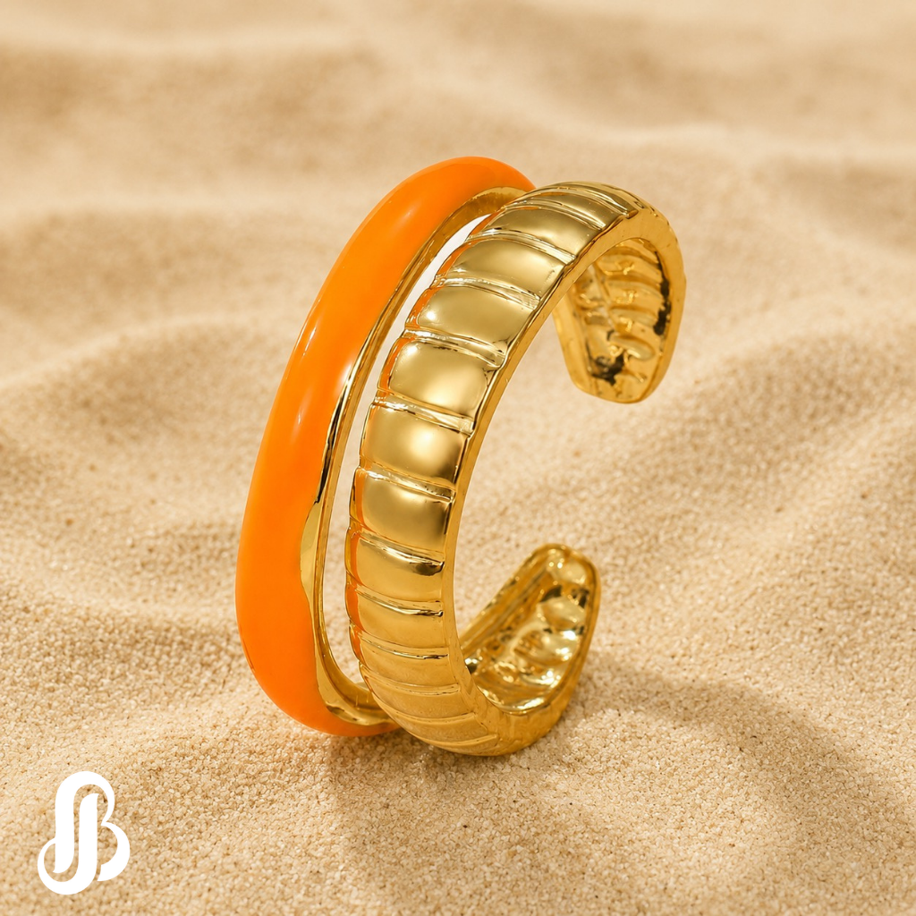 Bague - Zoé orange