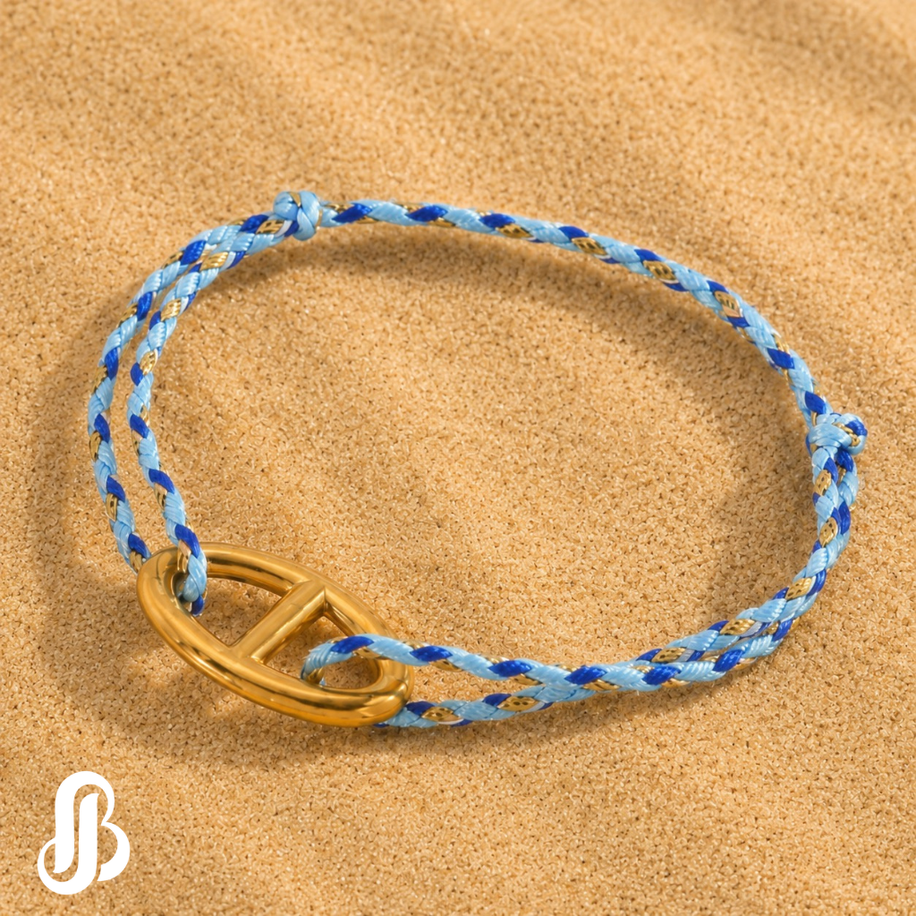 Bracelet - Louise bleue foncé
